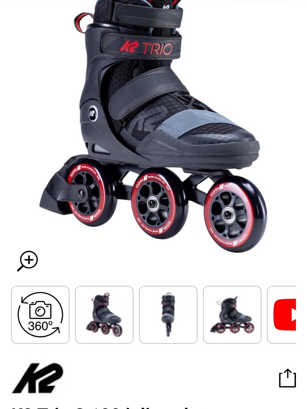 3 Wheel Inline Skates